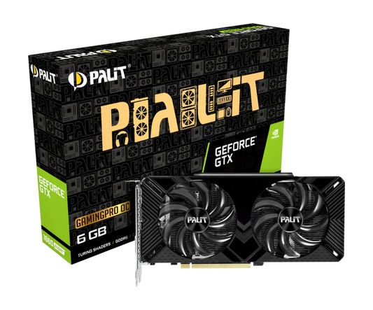 CARTE GRAPHIQUE PALIT GTX 1660 6GB GDDR6 SUPER GAMING PRO